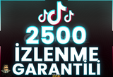 ⭐️ [GARANTİLİ] 2500 TİKTOK İZLENME ⭐