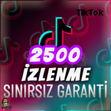 ⭐️ [GARANTİLİ] 2500 TİKTOK İZLENME ⭐