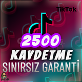 ⭐️ [GARANTİLİ] 2500 TİKTOK KAYDETME ⭐