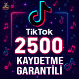 ⭐️ [GARANTİLİ] 2500 TİKTOK KAYDETME ⭐