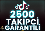 ⭐️ [GARANTİLİ] 2500 TİKTOK TAKİPÇİ ⭐
