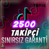 ⭐️ [GARANTİLİ] 2500 TİKTOK TAKİPÇİ ⭐