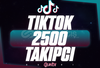 ⭐️ [GARANTİLİ] 2500 TİKTOK TAKİPÇİ ⭐