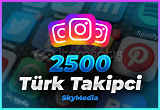Garantili [♻️] 2500 Türk Gerçek Aktif Takipçi