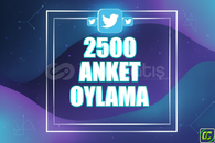 ⭐️ [GARANTİLİ] 2500 TWİTTER ANKET OYLAMA ⭐