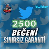 ⭐️ [GARANTİLİ] 2500 TWİTTER BEĞENME ⭐