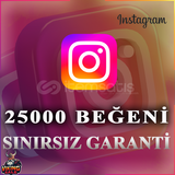 ⭐️ [GARANTİLİ] 25000 İNSTAGRAM BEĞENİ⭐