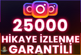 ⭐️ [GARANTİLİ] 25000 İNSTAGRAM HİKAYE İZLENME ⭐