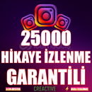 ⭐️ [GARANTİLİ] 25000 İNSTAGRAM HİKAYE İZLENME ⭐