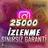 ⭐️[GARANTİLİ] 25000 İNSTAGRAM İZLENME ⭐