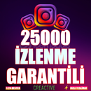 ⭐️ [GARANTİLİ] 25000 İNSTAGRAM İZLENME ⭐