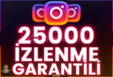 ⭐️ [GARANTİLİ] 25000 İNSTAGRAM İZLENME ⭐