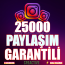 ⭐️ [GARANTİLİ] 25000 İNSTAGRAM PAYLAŞIM ⭐