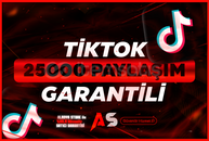 ⭐[GARANTİLİ] 25.000 PAYLAŞIM⭐ Hızlı ve Güvenli
