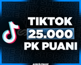 ⭐️[GARANTİLİ]⭐️ 25.000 PK Puanı | TikTok