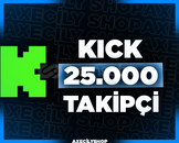 ⭐️[GARANTİLİ]⭐️ 25.000 Takipçi | Kick
