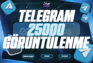 ⚡ [GARANTİLİ] 25000 TELEGRAM GÖRÜNTÜLENME ⚡