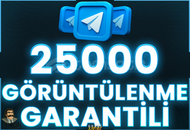 ⭐️ [GARANTİLİ] 25000 TELEGRAM GÖRÜNTÜLENME ⭐