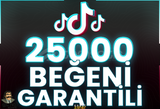 ⭐️ [GARANTİLİ] 25000 TİKTOK BEĞENİ ⭐