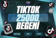 ⚡ [GARANTİLİ] 25000 TİKTOK BEĞENİ ⚡