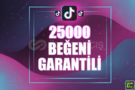 ⭐️ [GARANTİLİ] 25000 TİKTOK BEĞENİ ⭐