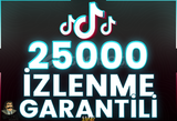 ⭐️ [GARANTİLİ] 25000 TİKTOK İZLENME ⭐