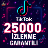 ⭐️ [GARANTİLİ] 25.000 TİKTOK İZLENME ⭐