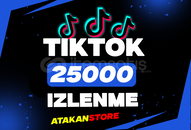 [Garantili] 25000 TikTok İzlenme | Kaliteli