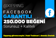 GARANTİLİ | 250000 BEĞENİ FACEBOOK | KALİTELİ