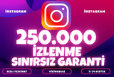 ⭐️ [GARANTİLİ] 250.000 İNSTAGRAM İZLENME ⭐