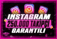 ☘️[GARANTİLİ] 250000 TAKİPÇİ☘️