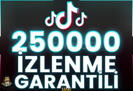 ⭐️ [GARANTİLİ] 250000 TİKTOK İZLENME ⭐