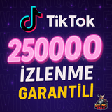 ⭐️ [GARANTİLİ] 250.000 TİKTOK İZLENME ⭐