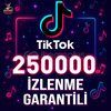 ⭐️ [GARANTİLİ] 250.000 TİKTOK İZLENME ⭐