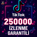 ⭐️ [GARANTİLİ] 250.000 TİKTOK İZLENME ⭐