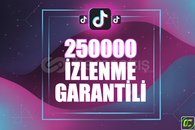 ⭐️ [GARANTİLİ] 250000 TİKTOK İZLENME ⭐