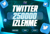 ⚡ [GARANTİLİ] 250000 TWİTTER İZLENME ⚡