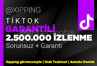 GARANTİLİ | 2500000 İZLENME TİKTOK