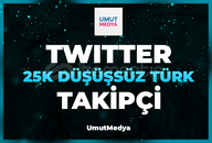 Garantili 25K Aktif Twitter Türk Takipçi!