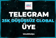 ⭐️[Garantili] 25K Düşüşsüz Telegram Kanal Üye!⭐