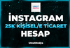 ⭐️ [Garantili] 25K Global İnstagram Hesabı! ⭐
