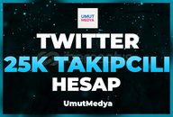 ⭐️ [Garantili] 25K Takipçili Twitter Hesabı! ⭐