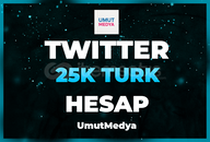 ⭐️ [Garantili] 25K Türk Twitter Hesabı! ⭐