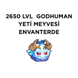 Garantili 2650LVL | Godhuman | Yeti???? | BF