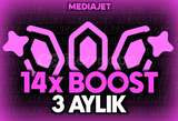 ✅GARANTİLİ ✅ 3 AYLIK 14x BOOST