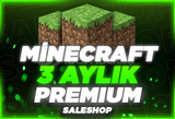 [GARANTİLİ!] 3 AYLIK MİNECRAFT PREMİUM! 