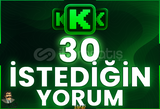 ⭐️ [GARANTİLİ] 30 KİCK İSTEDİĞİN YORUM ⭐