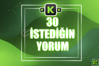 ⭐️ [GARANTİLİ] 30 KİCK İSTEDİĞİNİZ YORUM ⭐