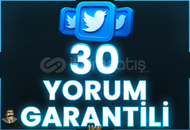 ⭐️ [GARANTİLİ] 30 TWİTTER YORUM ⭐