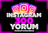 ⭐[GARANTİLİ]300 İNSTAGRAM YORUM